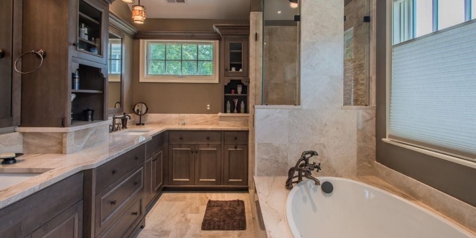 Beautiful Marble Bathroom