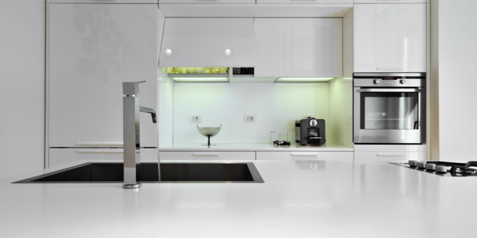 All white kitchen 