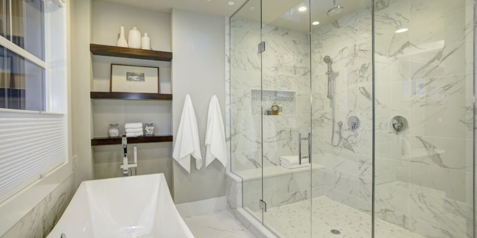 Walk-in shower