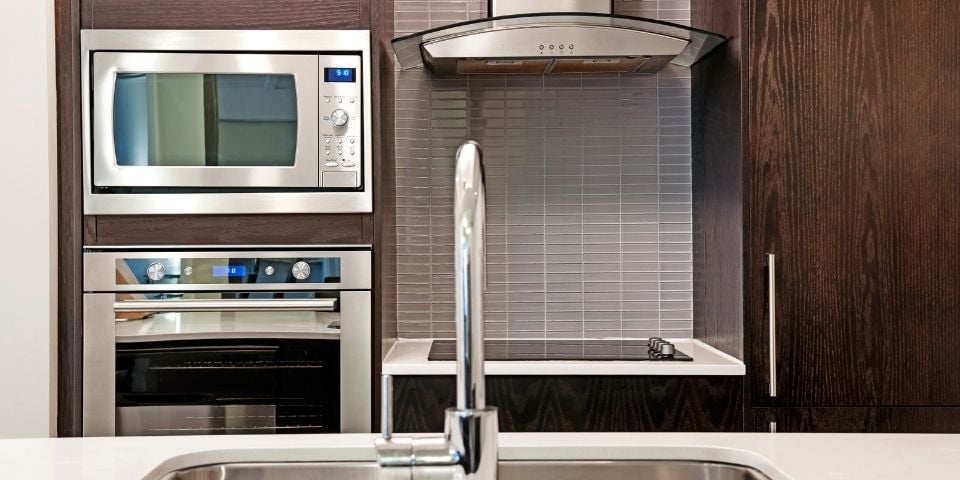 stainless steel contemporary kitchen remodel