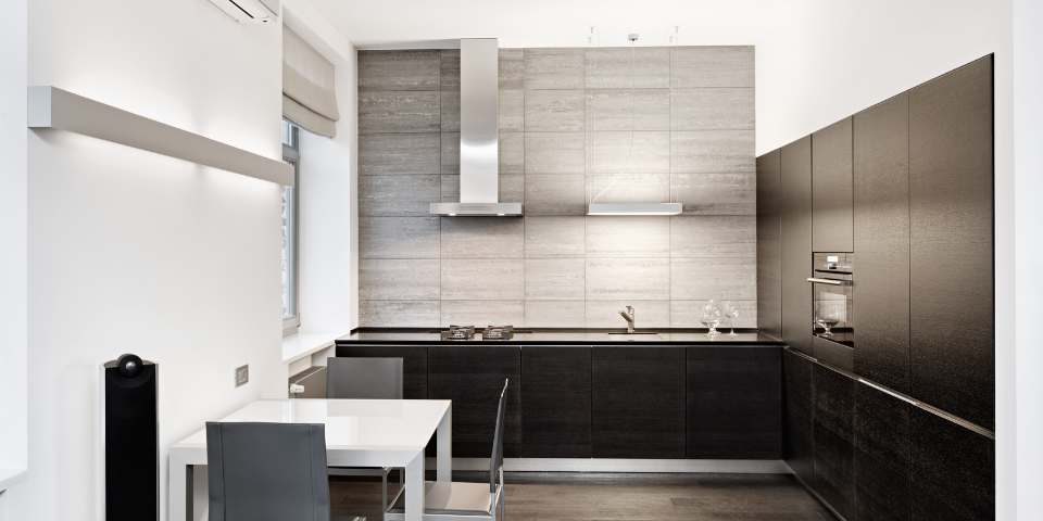 Monochrome Theme Kitchen