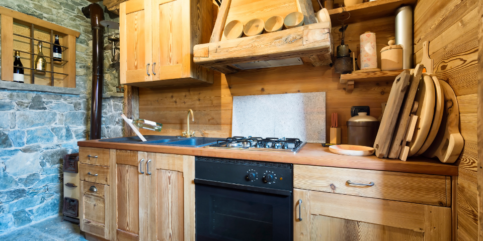 Rustic Style Kitchen 