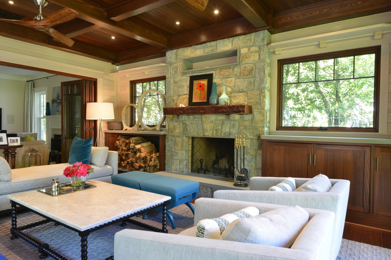 fireplace-and-gorgeous-wood-ceiling