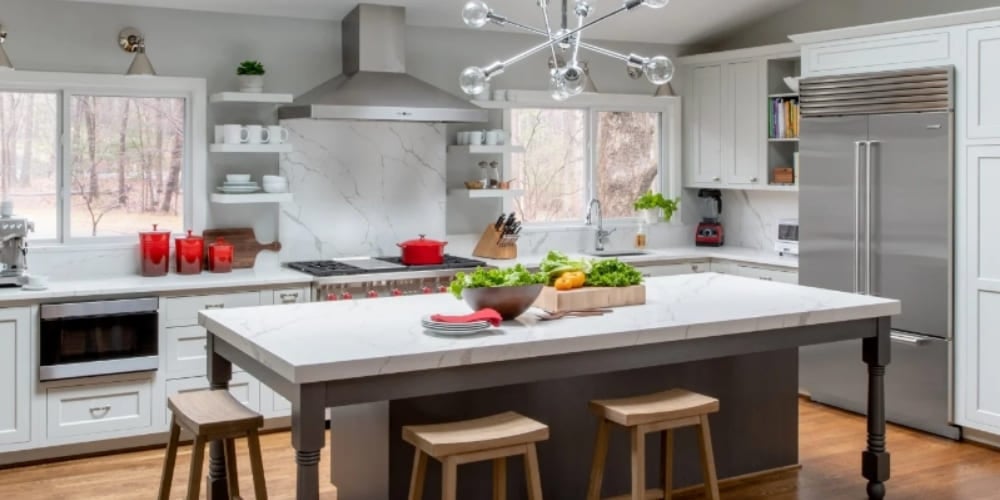 Remodel A Kitchen In Northern Va D C, How Much Does An Kitchen Island Cost