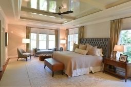 Master Suite Home Addition with Tray Ceiling and Large Windows - Home Addition Services | Denny + Gardner